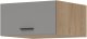 BogFran Szafka górna Nadstawka 60 cm wisząca kuchenna PATI PK32/PF10 Jasny Grafit (BF-PK32/PF10 JG KPL) 1
