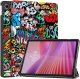 Etui na tablet Strado-Tech Graficzne do Lenovo Tab 10.1 2025 z klapką - ochronne z podstawką 11