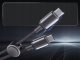 Kabel USB Lenyes USB-C 100 W z masażerem LC558 TC-TC 7