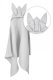 BabyMatex Okrycie kąpielowe wafel Prestige Bunny roz. 70x140 (TB0456_42) 2