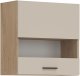BogFran Szafka górna z witryną 60 cm L/P wisząca kuchenna PATI PK05/PF34 Kaszmir (BF-PF34 KASZMIR KPL) 3