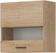 BogFran Szafka górna z witryną 60 cm LP wisząca kuchenna PATI PK05/PF34 Dąb Cremona (BF-PF34 DCT KPL) 1