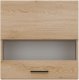 BogFran Szafka górna z witryną 60 cm LP wisząca kuchenna PATI PK05/PF34 Dąb Cremona (BF-PF34 DCT KPL) 2