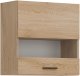 BogFran Szafka górna z witryną 60 cm LP wisząca kuchenna PATI PK05/PF34 Dąb Cremona (BF-PF34 DCT KPL) 3