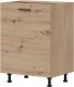 BogFran Szafka dolna 60 cm L/P stojąca kuchenna modułowa PATI PK16/PF36 Dąb Artisan (BF-PF36 DA KPL) 1