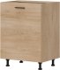 BogFran Szafka dolna 60 cm L/P stojąca kuchenna modułowa PATI PK16/PF36 Dąb Cremona (BF-PF36 DCT KPL) 1