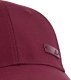 Adidas Czapka z daszkiem Lightweight Cap Metal bordowa KT4706 Dorośli M/L 3