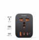 Mcdodo Przejściówka ładowarka adapter podróżny wtyczka EU 2 USB-C 1 USB-A 5