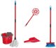 Mattel Zestaw do sprzątania Vileda Pulizie dla dzieci Mop, wiadro, miotła EDUKAMP (ZA6730) 3