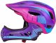 RockBros Kask rowerowy Rockbros TT-32SBPP-S dziecięcy z odpinaną szczęką rozmiar S - fioletowo-różowy 2