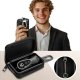 Tech-Protect KLATKA FARADAYA TECH-PROTECT KLR300 POUCH KEYLESS RFID SIGNAL BLOCKER CASE BLACK/BLACK 4