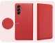Hello Case Etui z Klapką Do Samsung Galaxy A14 4G / 5G (Czerwone, Zamykane) Szkło (BNDL3932) 4