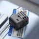 Mcdodo 2W1 Ładowarka adapter podróżny przejściówka angielska UK EU US 45W 3