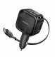 Ładowarka Mcdodo Szybka ładowarka samochodowa 3X USB USB-C 93W LED kabel zwijany 1M 11