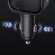 Ładowarka Mcdodo Szybka ładowarka samochodowa 3X USB USB-C 93W LED kabel zwijany 1M 6