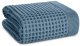 Eurofirany Ręcznik waflowy MELO 50x90 niebieski jeansowy bawełna 400 g/m2 1