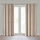 DecoDesign Zasłona szenilowa MEGI 140x250 beżowa na przelotkach 2