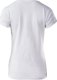 hitec Damska koszulka Hi-tec Lady Clori white/dark grey/hot coral rozmiar XS 3