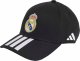 Adidas Czapka z daszkiem Real Madrid czarno-biała KQ9575 dorośli M/L 1