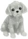 Mondex ŚWIECA FIGURKA ANIMALS PIES SPANIEL 11X14CM SZARA PARAFINOWA 1