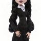 Mattel Monster High x Wednesday Addams Czarna sukienka (JNJ91) 3
