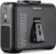 Wentylator Zenwire Wiatrak USB Mini wentylator na szyję pas cyrkulator LED chłodzenie 4w1 2