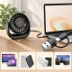 Wentylator Zenwire Wiatrak USB Cichy mini wentylator biurkowy biwakowy chłodzenie USB USB-C 6