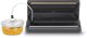 Caso Bar Vacuum sealer VR 390 advanced Power 110 W Temperature control Black/Stainless steel 4