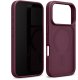 Crong Hybrid Matte Magnetic - Etui MagSafe iPhone 18 Pro Max / 17 Pro Max (burgundowy) (CRGHMMIP1869PPRP) 2