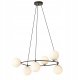 Lampa wisząca Pozostali Emibig Azura lampa wisząca zwis 6x10W E14 biała/czarna (1295/6) 1