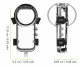 PEYTECH Obudowa wodoodporna do Insta360 X5 wodoszczelna nurkowanie 40M case (5908420566531) 6