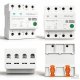 Qoltec Trójfazowy przekaźnik 63A na szynę DIN | 3P+N | Timer | Wi-Fi (50976) 2