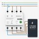 Qoltec Trójfazowy przekaźnik 63A na szynę DIN | 3P+N | Timer | Wi-Fi (50976) 3