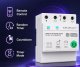 Qoltec Trójfazowy przekaźnik 63A na szynę DIN | 3P+N | Timer | Wi-Fi (50976) 6