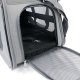 Mersjo Explorer transporter dla psa i kota do 8 kg, 31 x 49 x 28 cm, szary, 3 wejścia, miękka mata 6