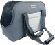 Boutiquezoo Mersjo EasyTravel torba transporter dla psa i kota do 8 kg, szara, z usztywnianym dnem i matą, 23 x 48 x 31 cm 1