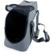 Boutiquezoo Mersjo EasyTravel torba transporter dla psa i kota do 8 kg, szara, z usztywnianym dnem i matą, 23 x 48 x 31 cm 4