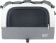 Mersjo Transporter dla psa i kota Outlander składany, 3 wejścia, mata, pas samochodowy, 60 x 40 x 40 cm, do 15 kg, szary 3