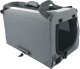 Mersjo Transporter dla psa i kota Outlander składany, 3 wejścia, mata, pas samochodowy, 60 x 40 x 40 cm, do 15 kg, szary 6