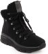 Buty trekkingowe damskie Rieker Wodoodporne trapery damskie ocieplane czarne 48034-00 37 1