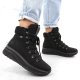 Buty trekkingowe damskie Rieker Wodoodporne trapery damskie ocieplane czarne 48034-00 37 4