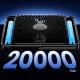 Wentylator Zenwire Wiatrak USB Cichy mini wentylator biurkowy biwakowy chłodzenie 20000mAh 7