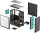 Obudowa Deepcool Case | CC550 4F | Mid Tower | ATX PS2 (maximum length: 180 mm) | Black (R-CC550BKANA4-G) 9