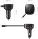 Ładowarka Orico 66W, z wbudowanym zwijanym kablem USB-C (FC-66-1A2C-BK-EP) 3
