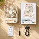 Wentylator Zenwire Wiatrak USB Cichy mini wentylator biurkowy biwakowy chłodzenie 10000mAh 15