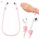 4TechGoods Linka Magnetyczna Do AirPods / FreeBuds Słuchawek TWS Pasek Na Szyję Różowa (GSMA0467) 1