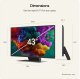 Telewizor LG 43QNED87B3A QNED 43'' 4K Ultra HD WebOS 26 3