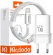Ładowarka Mcdodo Nano GaN 1x USB-C 45W + kabel USB-C Biała (CH-4432) 1