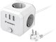 Listwa zasilająca Wozinsky Kostka zasilająca WKZ-3B 4x AC 2x USB-A 1x USB-C 4000 W z przewodem 1.8 m - biała (5907769388644) 2