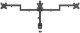 Hama Uchwyt / stojak do monitorów 68,6 cm (27") biurko czarny 00220899 (100859370) 4